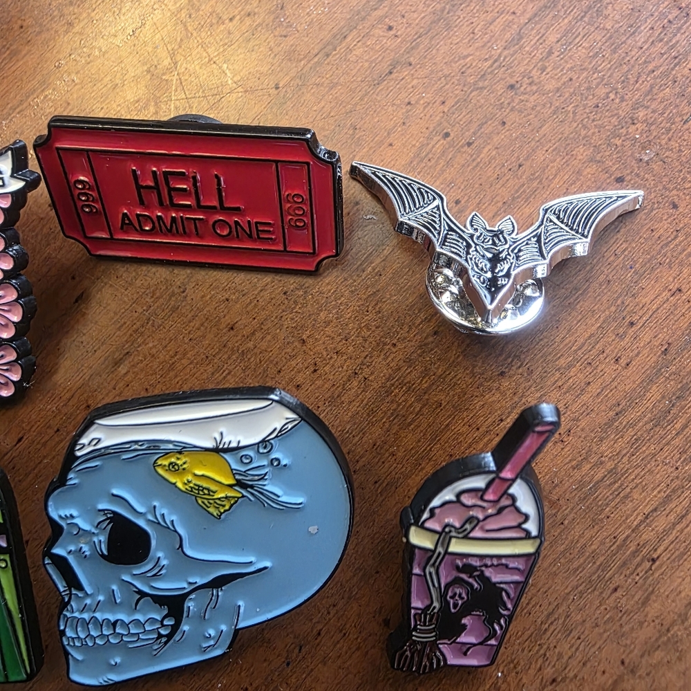 Enamel Pins Set - Picture 2 of 3